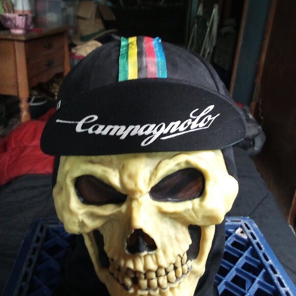 Vintage Campagnolo Cycling Hat Bike - Picture 1 of 6